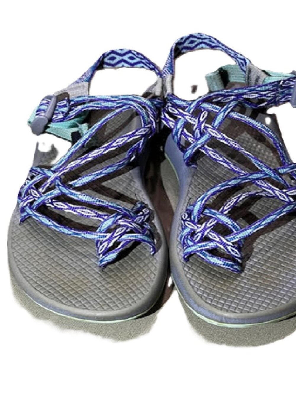 Chaco ZX/2 Women's Water Sandals Gray/Blue US 8 BM1 - Picture 3 of 11